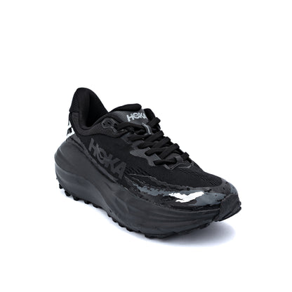 HOKA Stinson 7 running shoe in the Black/Black