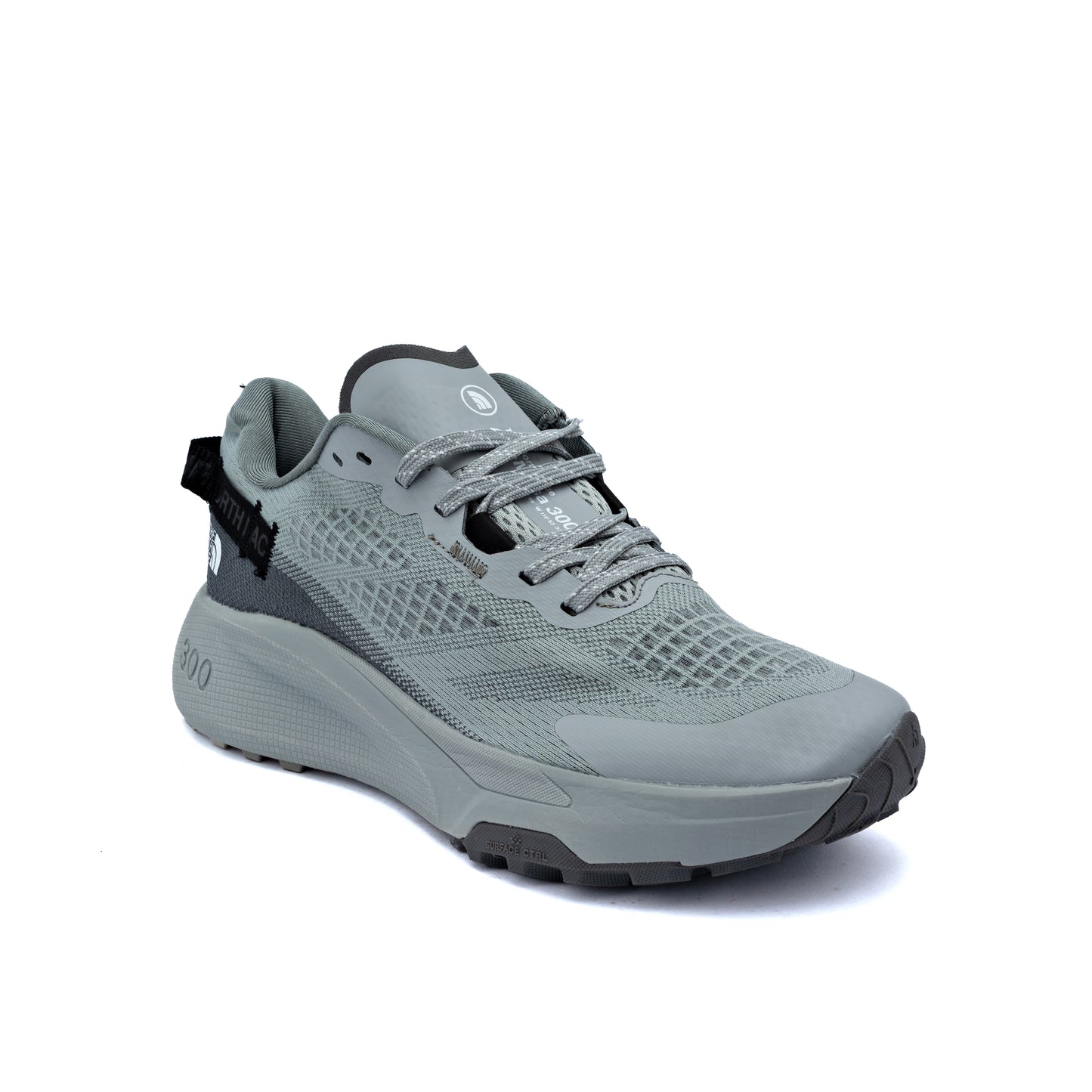 North Face Altamesa 300 trail running shoes in a grey