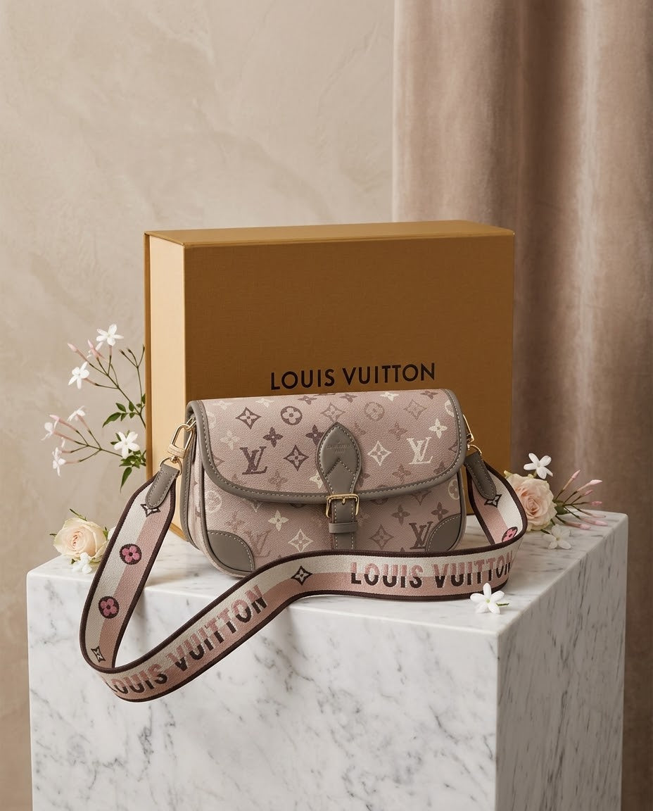 LV Monogram Empreinte / Bicolor Monogram Canvas / Bicolor Jacquard Strap)