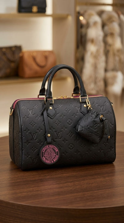 Louis Vuitton Speedy Bandoulière (Trunks & Bags Edition / Multi-Accessory Charm)