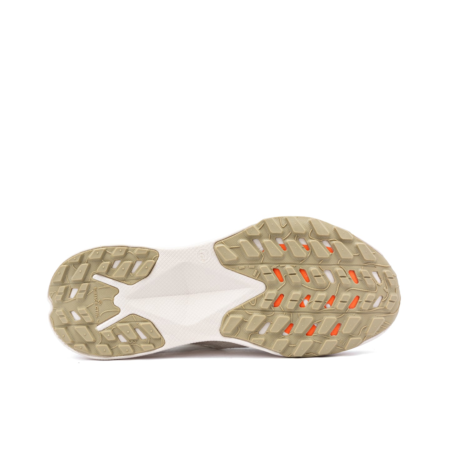 North Face Altamesa 300 trail running shoe in white dune/white dune