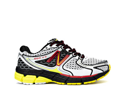 NB860v3 running shoe blue , yellow women