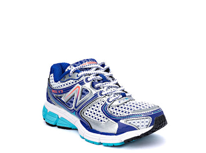 NB860v3 running shoe green , sky women