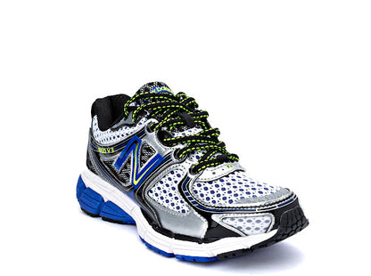NB860v3 running shoe blue , yellow women