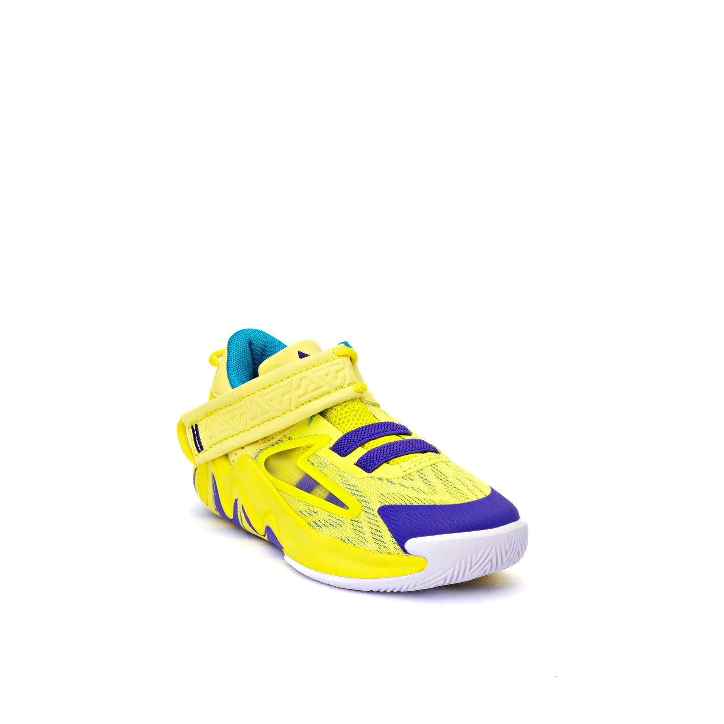 Kids' Grade School Giannis Immortality 2 basketball shoe in the Yellow Strike/Laser Blue/Tour Yellow/Multi-Color