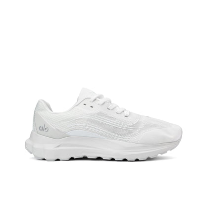 Alo Yoga Alo Runner unisex performance sneaker in white