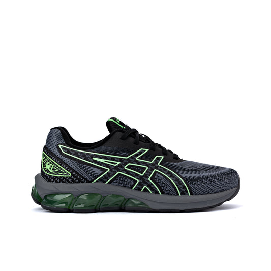 Asics Gel-Quantum 180 VII sneaker in black and bright lime