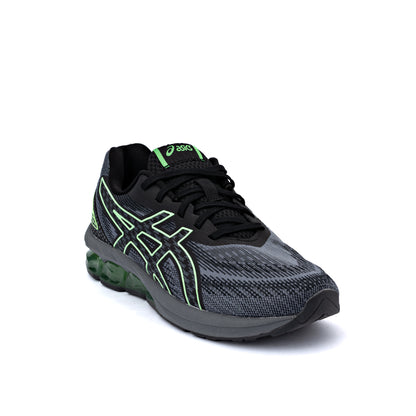 Asics Gel-Quantum 180 VII sneaker in black and bright lime