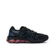 Asics Gel-Quantum 180 VII sneaker in a black and periwinkle blue