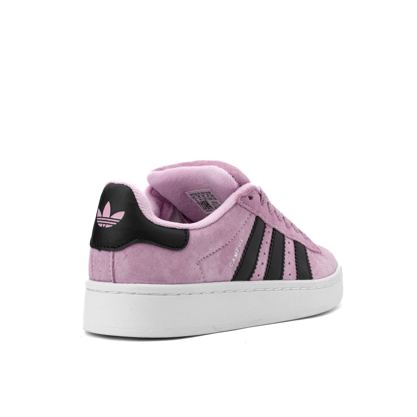 Campus 00s sneaker in the Clear Pink or Bliss Lilac colorway with a suede upper