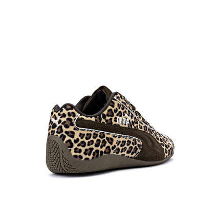 Speedcat Wild Leopard Pony Hair women's sneakers