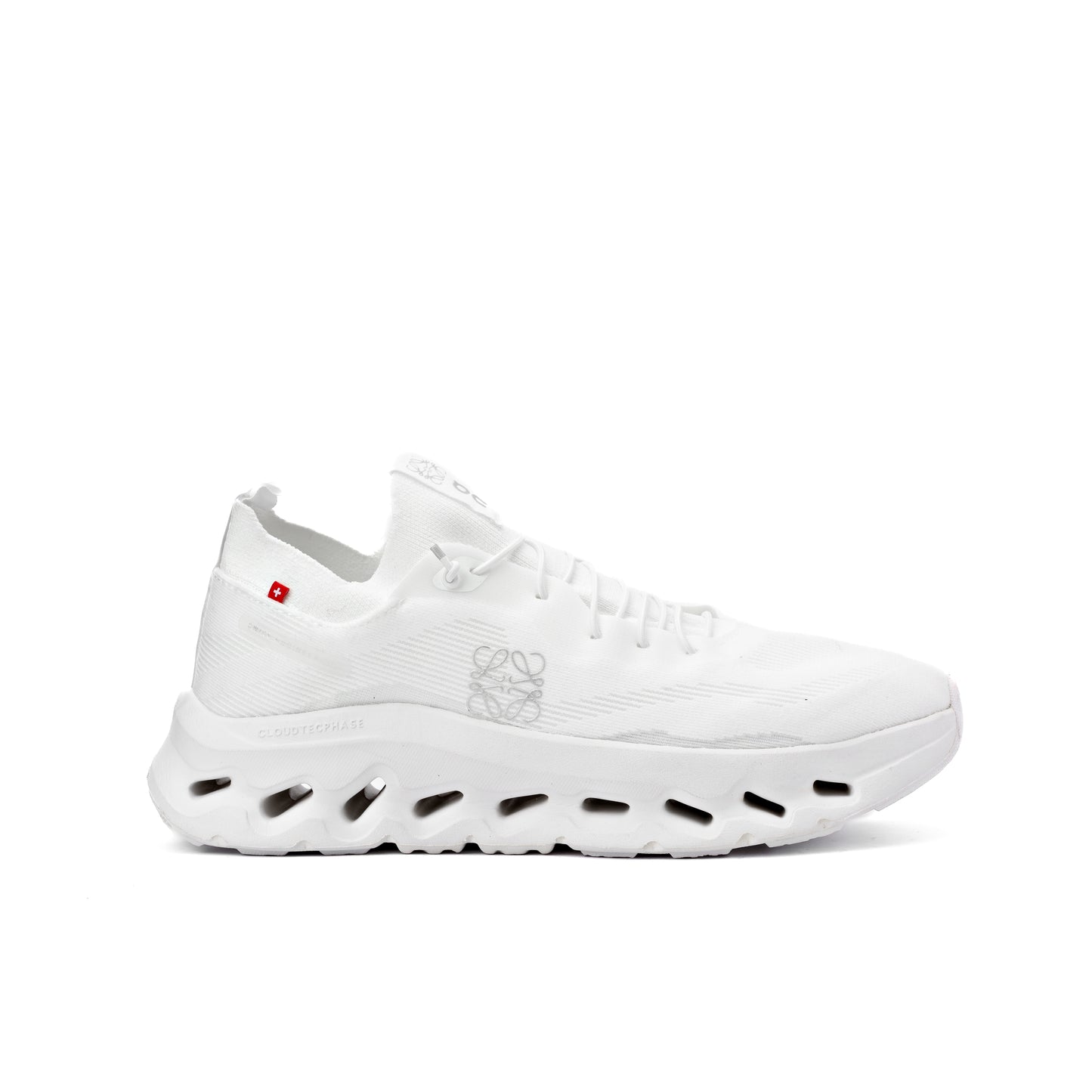 Loewe x On Cloudtilt sneaker in the "full white"