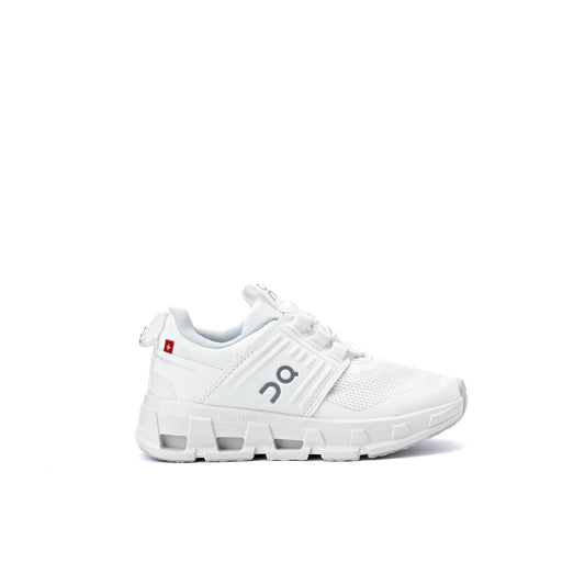 On Kids Cloudswift running shoes in white