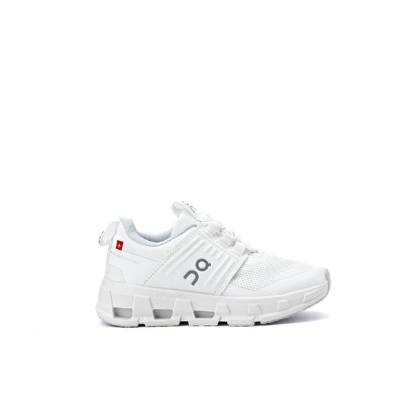 On Kids Cloudswift running shoes in white