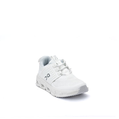 On Kids Cloudswift running shoes in white