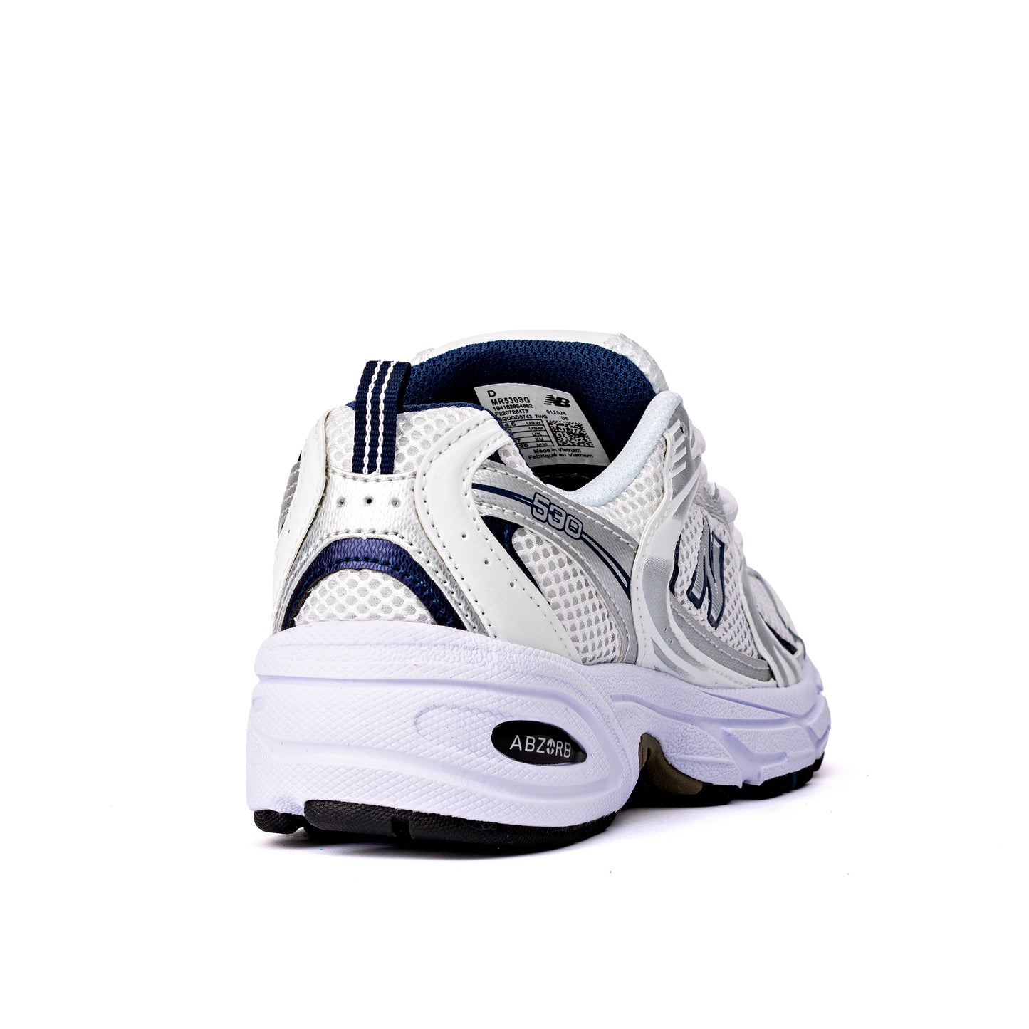 حذاء رياضي NB 530 أبيض أزرق