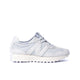 NB 327 sneakers feature a grey suede and nylon upper with a large white "N" logo on the side