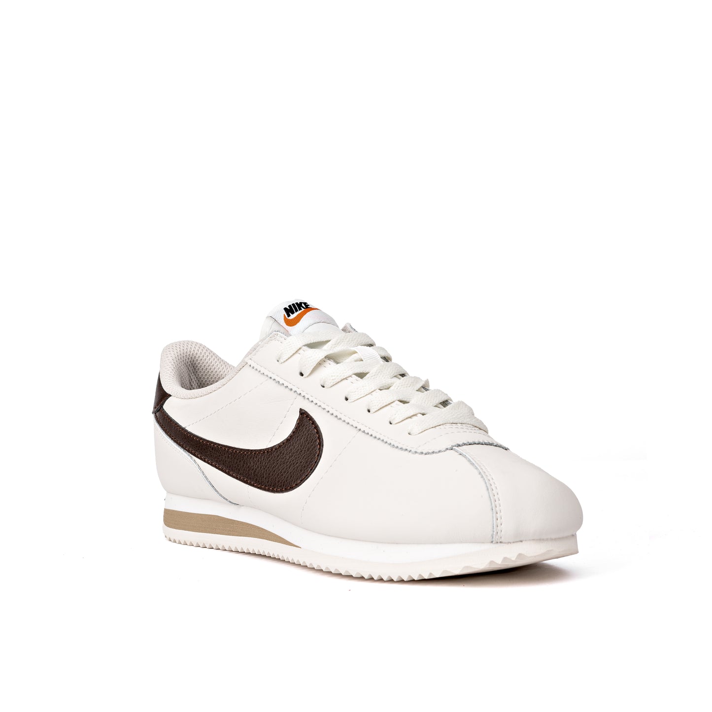 Cortez sneakers in a "Sail/Cacao Wow"