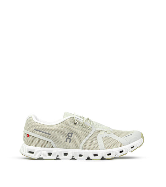 ON CLOUD 6 SNEAKERS IN BEIGE & WHITE